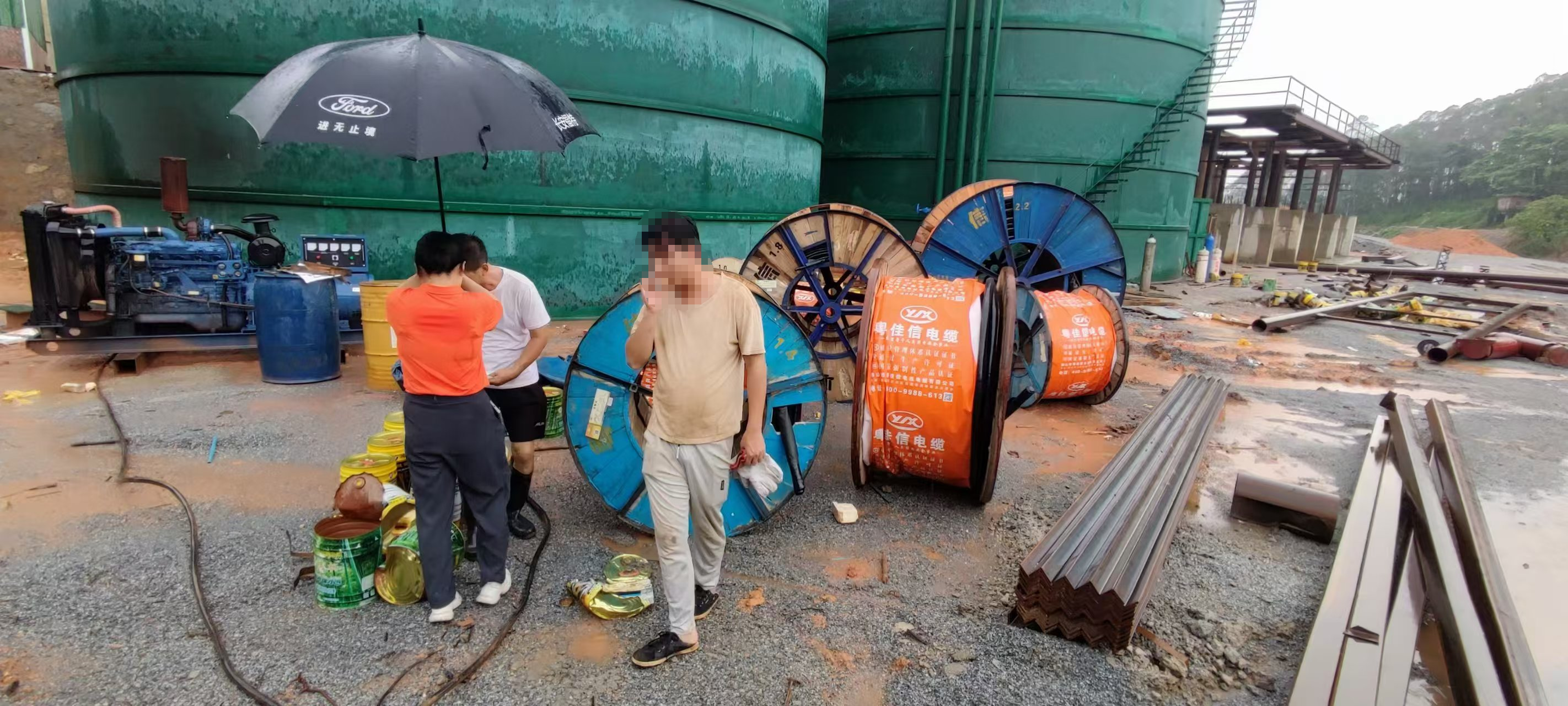高明碎石機(jī)廠房用線(佛山市易順磊建材有限公司) 高明碎石機(jī)廠房用線(佛山市易順磊建材有限公司)