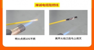 阻燃電纜是不是不會燃燒？