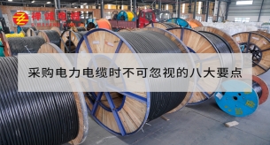 采購(gòu)電力電纜時(shí)不可忽視的八大要點(diǎn)