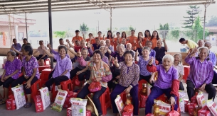 【禪誠電纜】“情暖中秋節(jié)，關(guān)愛老人行”活動